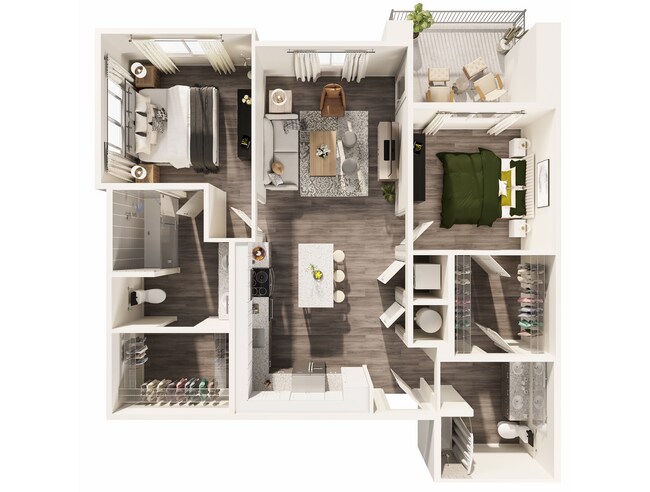Unit 3025 3032 floor plan